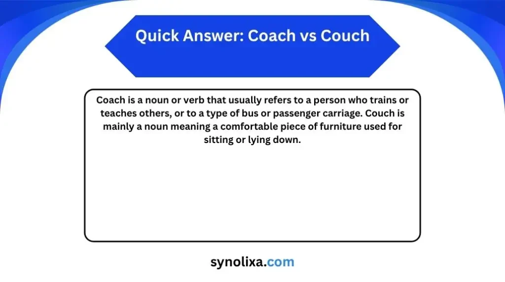 coach vs couch