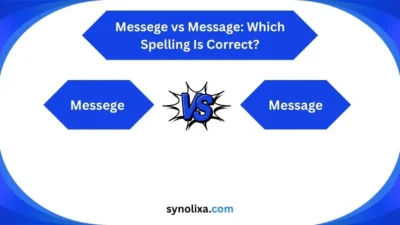 messege vs message