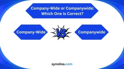 company-wide or companywide