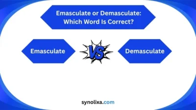 emasculate or demasculate