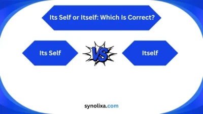 its self or itself