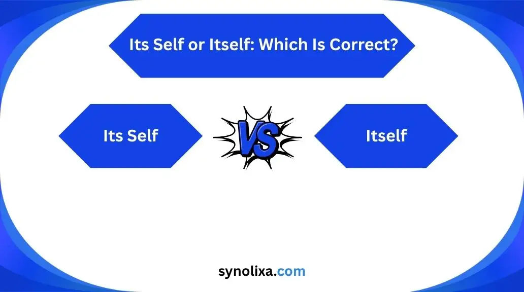 its self or itself