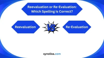 reevaluation or re-evaluation