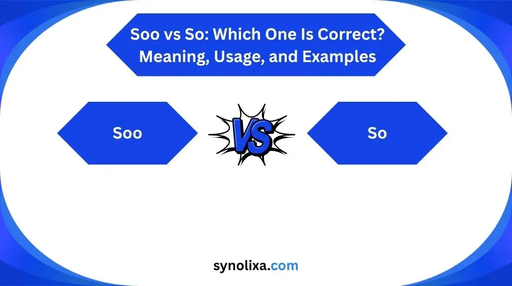 soo vs so